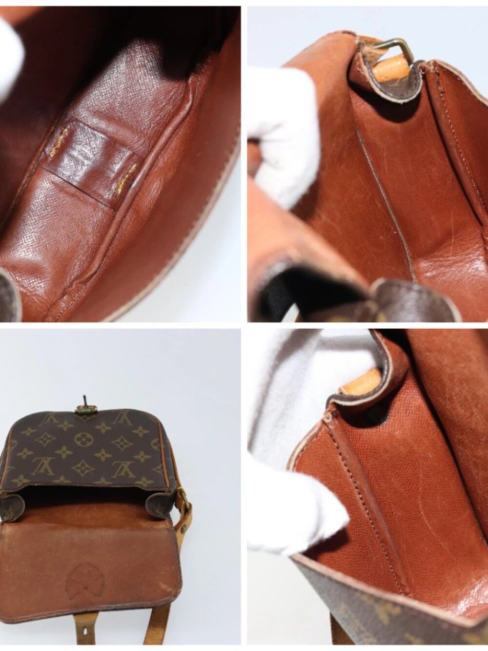 LOUIS VUITTON Monogram Cartouchiere PM Shoulder Bag M51254 LV Auth 172864 - Picture 15 of 16